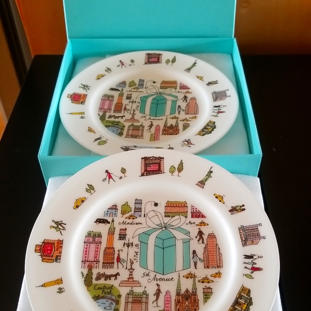 Tiffany & Co. Desert plates